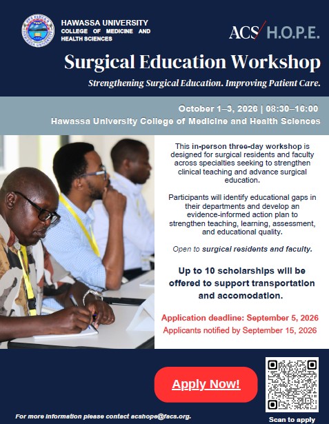 Surgical Education Workshop