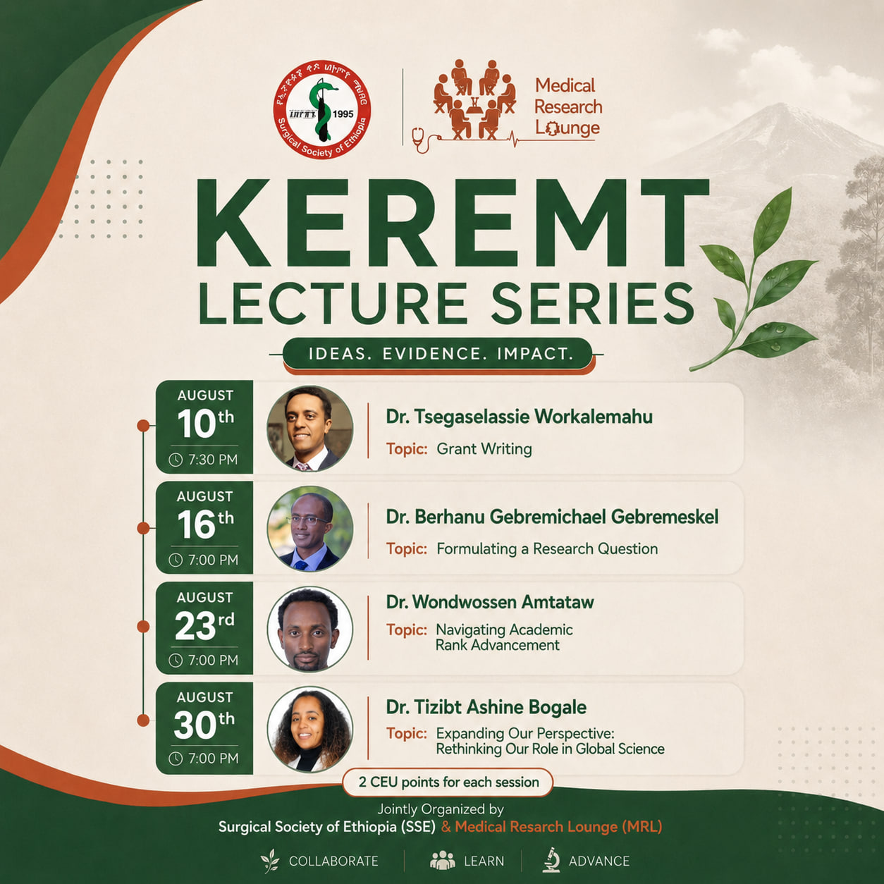 Successful Conclusion of Keremt Lecture Series - Link for Presentaton Slides